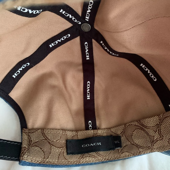 Coach Denim Baseball Cap - Picture 4 of 9